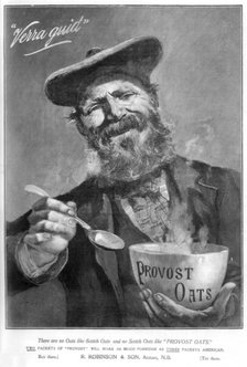 Advertisement for Provost Oats, 1901. Artist: Unknown