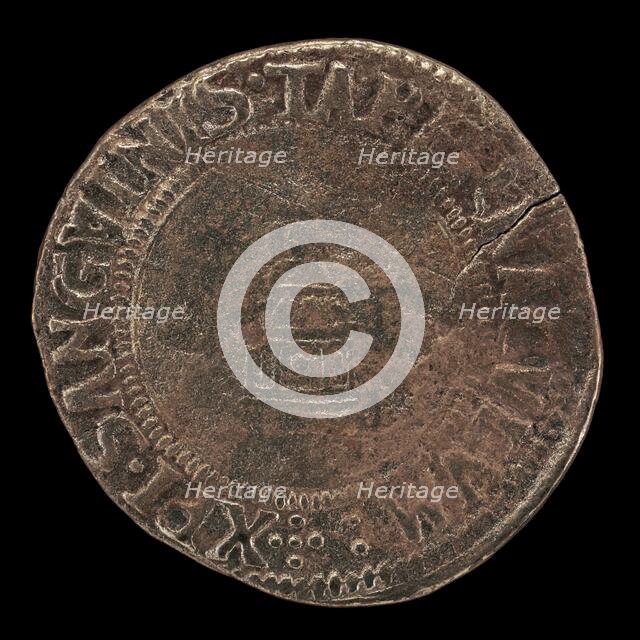 Pyxis of the Blood of Christ [reverse], 16th century. Creator: Unknown.