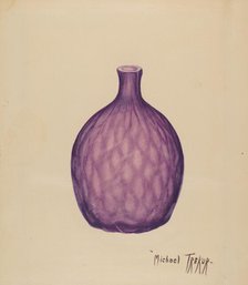 Flask, c. 1936. Creator: Michael Trekur.