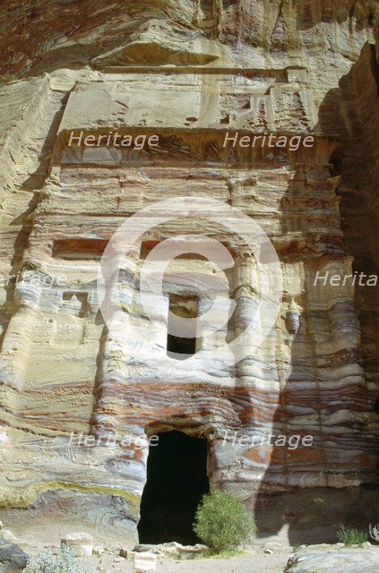 Silk Tomb, Petra, Jordan. 
