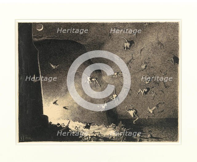 Hell Gate, 1916. Creator: Sedlacek, Franz (1891-1945).