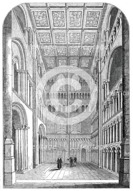 South-west transept of Ely Cathedral, restored, 1845. Creator: Unknown.