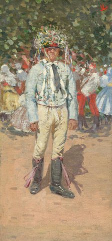 Man from Lanzhot, 1900-1910. Creator: Joza Uprka.