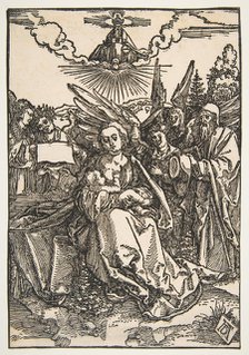 The Holy Family with Five Angels, ca. 1503. Creator: Albrecht Durer.