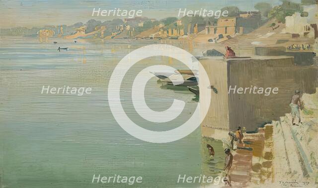 Benares, 1927. Creator: Ernest Stephen Lumsden.