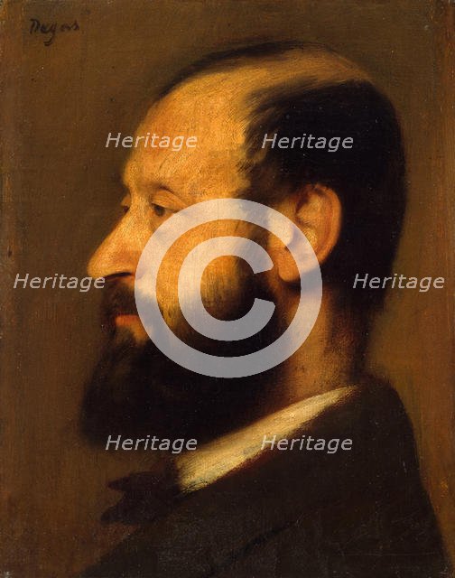 Joseph-Henri Altès (1826-1895), 1868. Creator: Edgar Degas.