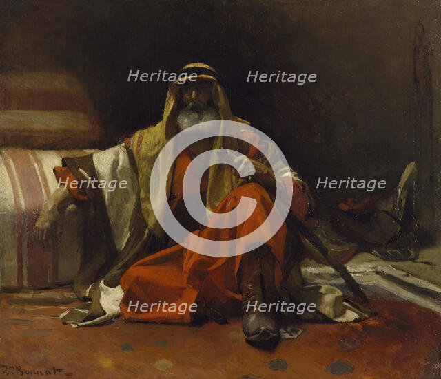 An Arab Sheik, c1870. Creator: Leon Joseph Florentin Bonnat.