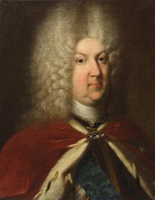 Portrait of Karl Leopold, Duke of Mecklenburg-Schwerin (1678-1747), 18th century. Creator: Anonymous.