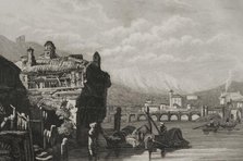 Irun, Guipuzcoa province, Basque Country, Spain, 1853.  Creator: Antonio Roca Sallent.