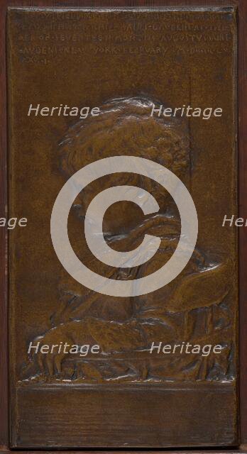 Homer Schiff Saint-Gaudens, Modeled 1882, cast c. 1907. Creator: Augustus Saint-Gaudens.