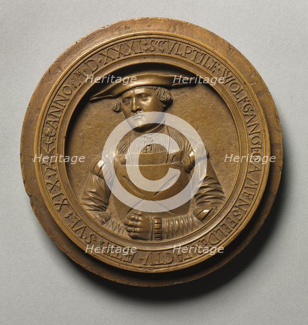 Model for a Portrait Medal of Wolfgang Gamensfelder at Age 19, 1531. Creator: Master of Gamensfelder (German).