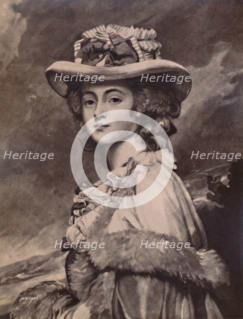 Charlotte Davenport, Mrs Davies Davenport, late 18th century (1894). Artist: John Jones.