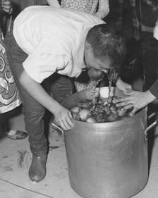 Halloween festivities, Fort Sheridan, Illinois, USA, 1970. Artist: SP5 Bond