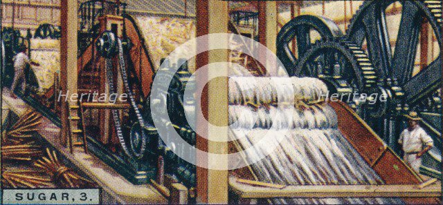 'Sugar, 3. Crushing the Canes, Java', 1928. Artist: Unknown.