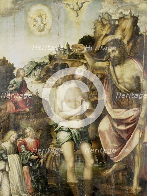 Baptism of Christ, 1500-1549. Creator: Anon.