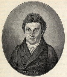 Portrait of Johann Gottlieb Fichte (1762-1814). Creator: Jügel, Johann Friedrich (1772-1833).