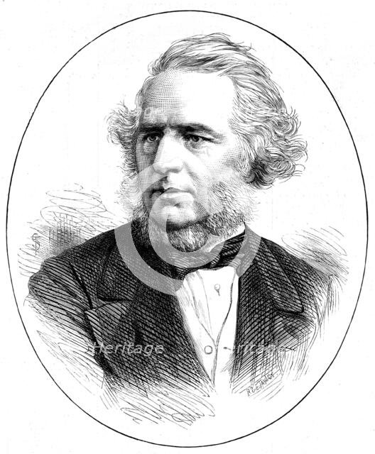 Mr. Charles Reed, M.P., the new chairman of the London School Board, 1873. Creator: R&E Taylor.