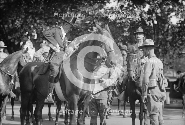 Hazen, Melvin C., Draft Parade, 1917. Creator: Harris & Ewing.