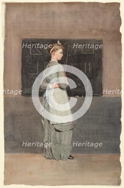 Blackboard, 1877. Creator: Winslow Homer.
