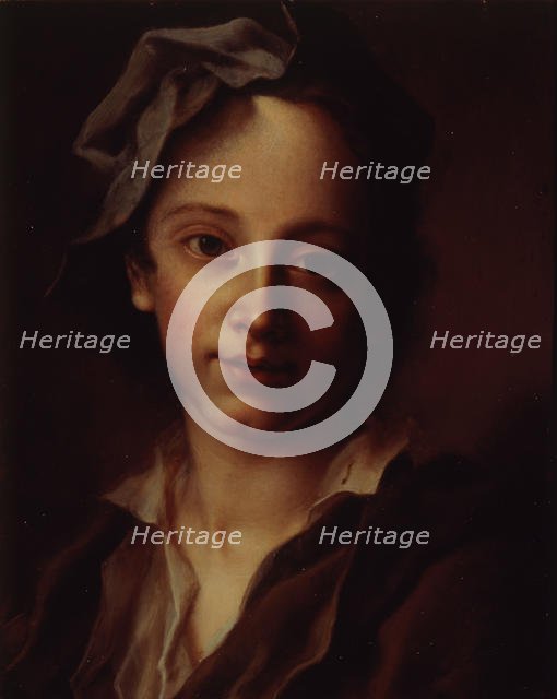 Head of a boy, 1740s. Creator: Seybold, Christian (1695-1768).