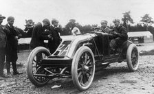1906 Renault, Szisz in Grand Prix de L'ACF. Creator: Unknown.