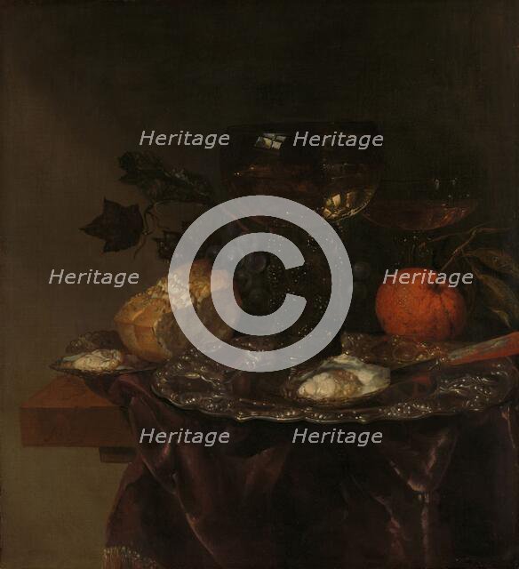 Still Life, c.1660-1690. Creator: Abraham van Beyeren.