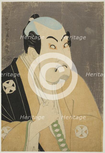 The actor Tanimura Torazo as Washizuka Hachiheiji, 1794. Creator: Tôshûsai Sharaku.