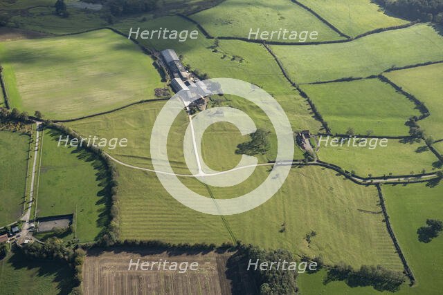 The earthwork remains of the  medieval village of Hanging Grimston, North Yorkshire, 2023. Creator: Robyn Andrews.
