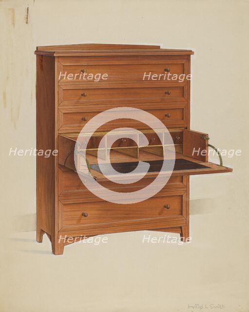 Secretary, 1937. Creator: Irving I. Smith.