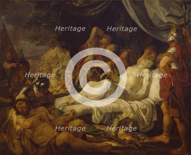 Death of Pelopidas, 1806. Artist: Ivanov, Andrei Ivanovich (1775-1848)
