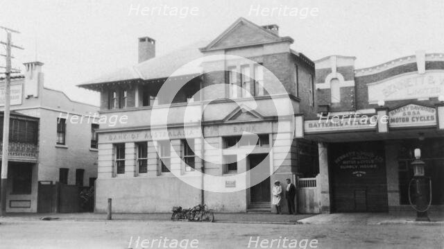 Bank of Australasia, Lismore, New South Wales, 1931. Creator: Jack Bain.
