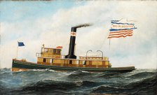 The Ocean-Going Tug "May McWilliams", ca. 1895. Creator: Antonio Jacobsen.