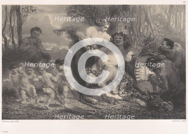 Intoxication, 1858. Creator: Célestin Nanteuil.