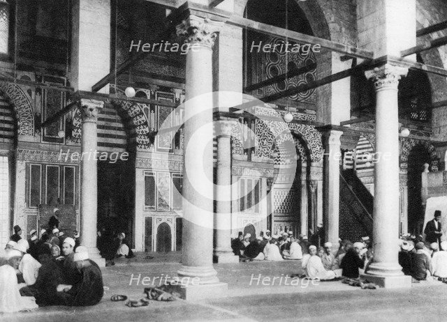 The Mosque of El-Mouayad, Cairo, Egypt, c1920s. Artist: Unknown