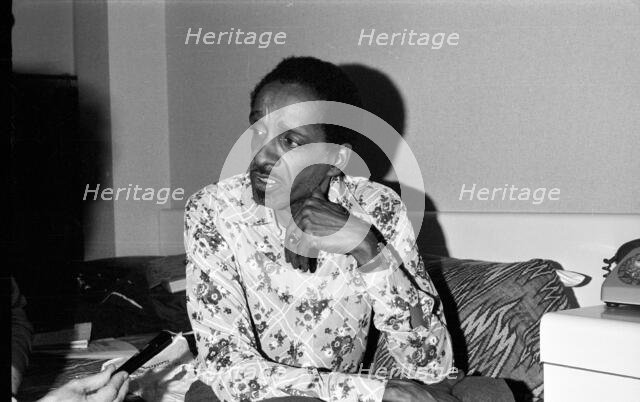 Milt Jackson, London, 1975. Creator: Brian O'Connor.