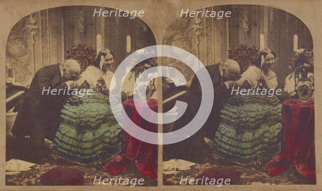 May and December., about 1855. Creator: Alfred Silvester.