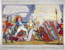 'A serio comic extravaganza...', 1820. Artist: Anon