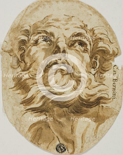 Bearded Head, n.d. Creator: Unknown.