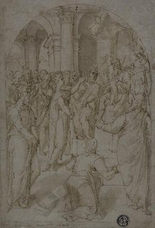 St. Catherine of Alexandria Disputing with the Doctors, n.d. Creator: Unknown.