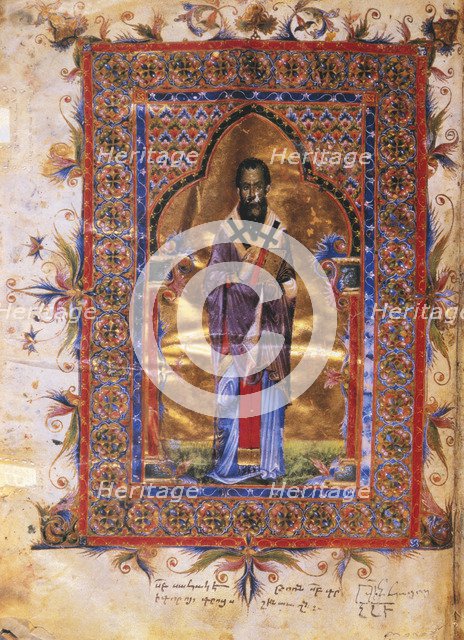 St Basil the Great. Artist: Anon