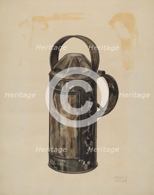 Lantern, c. 1937. Creator: Harry Grossen.