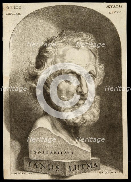 Father Lutma, 1669/81. Creator: Janus Lutma.