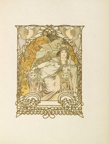 Ilsée, Princesse de Tripoli by Robert de Flers, 1897. Artist: Mucha, Alfons Marie (1860-1939)