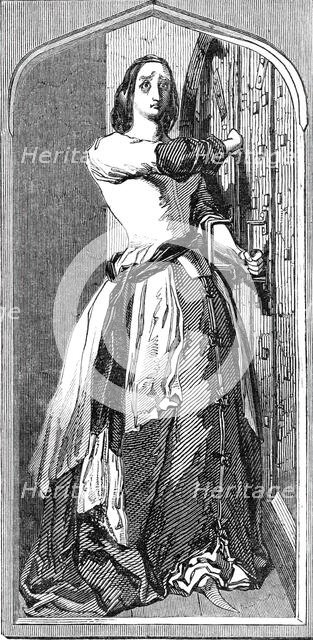 Loyalty: Catherine Douglas barring the door, at Scone, 1844. Creator: Unknown.