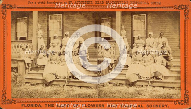 Cooks, chambermaids, nurses and one hostler, of Gen. Geo. Washington, c1850-c1930. Creator: Unknown.