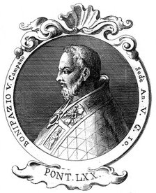 Boniface V, Pope of the Catholic Church. Artist: Unknown