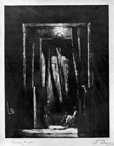 'The Sinister Interior', 1930.Artist: L Daviel