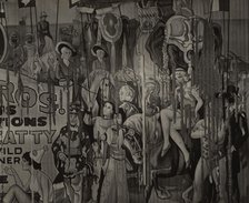 Circus poster. Alabama,  1935-12. Creator: Walker Evans.