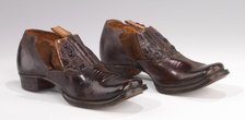 Shoes, American, ca. 1890. Creator: Unknown.