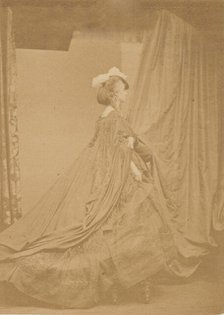 Le chapeau à plume (autre), 1860s. Creator: Pierre-Louis Pierson.